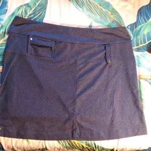 Blue/grey Lole stretch skirt XL